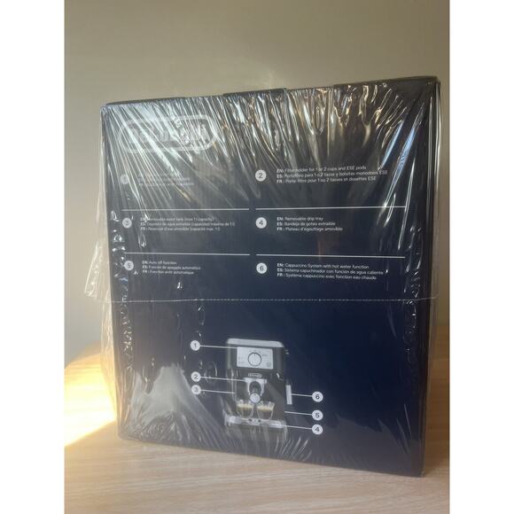 DeLonghi Dining Delonghi Stilosa Manual Espresso Machine Latte